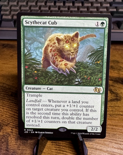 MTG - Scythecat Cub - R Foundations Jumpstart 24 NM - Image 1