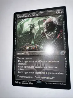 Sheoldred's Edict - Promo Pack - Phyrexia: All Will Be One Near Mint NM Unplayed - Image 4
