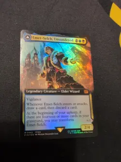 Emet Selch, Unsundered - Extended Art FOIL - Final Fantasy #483 Mythic, NM - Image 1