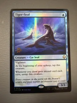 Tiger-Seal Avatar 75 Foil: The Last Airbender Prerelease - Image 1