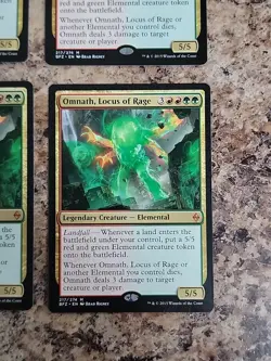 4x MTG Omnath, Locus of Rage - Battle for Zendikar #217 NM X4 - Image 5