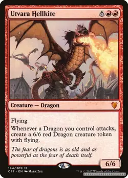 Utvara Hellkite [C17 - 144] - NM [Normal] TCG MTG - Image 1