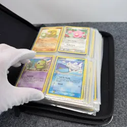 300+ Pokemon Card Lot Collection w/ Binder Pikachu Charmander Holos Rare Cards - Image 3