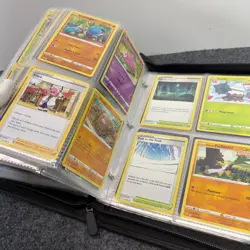 300+ Pokemon Card Lot Collection w/ Binder Pikachu Charmander Holos Rare Cards - Image 5
