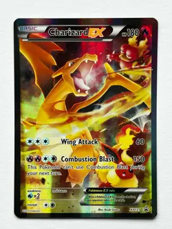 Pokemon Charizard EX XY121 Black Star Promo – Authentic, Ungraded, Clean Front - Image 1
