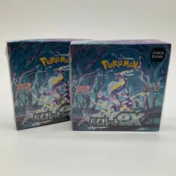 Lot of (2) Pokemon TCG Japanese Scarlet & Violet Booster Boxes SV1V Violet ex - Image 1