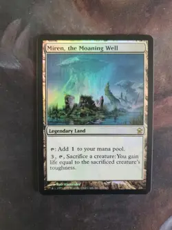 MTG Miren, the Moaning Well Saviors of Kamigawa 163/165 Foil Rare - Image 1