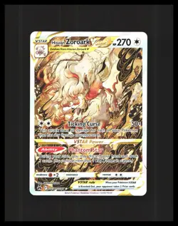 Hisuian Zoroark VStar Pokemon Crown Zenith Galarian Gallery GG56/GG70 ULTRA RARE - Image 1