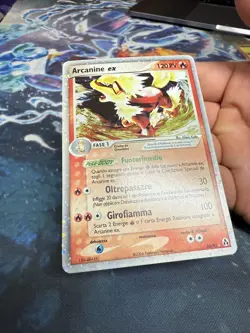 2006 POKEMON ARCANINE EX-HOLO #83 LEGEND MAKER - ITALIAN *LOW POPULATION* - Image 5