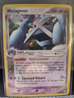 Pokemon Metagross EX TCG Hidden Legends Holo Rare Card 11/101 LP/MP - Image 1