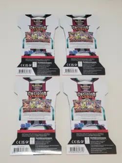 Pokemon Obsidian Flames 4x Booster Packs Dragonite Art - Collect Your Favorite - Image 3
