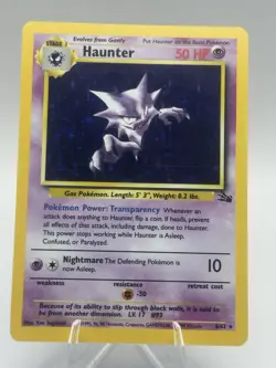 Haunter ⭐ 6/62 Holo Rare Fossil 1999 Pokemon NM/LP - Image 1