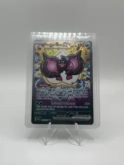 Pokemon Prismatic Evolutions Pecharunt ex 163/131 Special Illustration Rare NM - Image 3