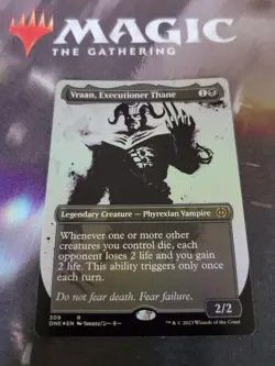 Mtg. Vraan, Executioner Thane. Foil Showcase. Phyrexia: All Will Be One. Nm - Image 1