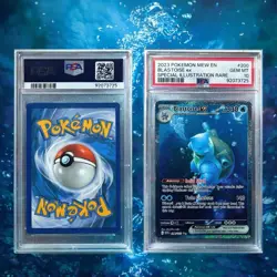 Pokemon Blastoise ex 200/165 Scarlet & Violet 151 Special Illustration Rare PSA… - Image 3