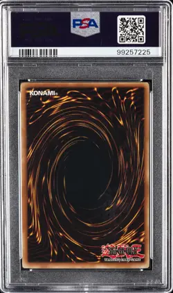 2007 YU-GI-OH! STON-STRIKE OF NEOS #EN000 GRANDMASTER OF THE SIX SAMURAI PSA 9 - Image 2