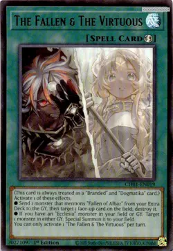 The Fallen & The Virtuous [CH01 - CH01-EN019]1st Edition Ultra Rare NM - Image 1