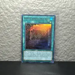 YuGiOh Wanted Seeker Of Sinful Spoils RA03-EN074 1st Ed Ultra Rare Konami - Image 1