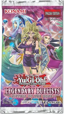 Legendary Duelists: Sisters of the Rose Booster Pack Sealed - Sealed - Yu-Gi-Oh! - Image 1