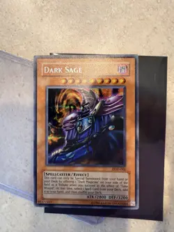 Yu-Gi-Oh Dark Sage Secret Rare Dawn of Destiny Xbox Promo DOD-002 - Image 1