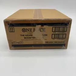 One Piece OP14 EB04 12 Booster Box Case Azure Sea's Seven English Factory Sealed - Image 1