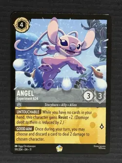 Disney Lorcana Angel Experiment 624 Legendary Non-foil Winterspell - Image 1