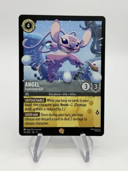 Disney Lorcana Winterspell Angel Experiment 624 191/204 Legendary Non-Foil - Image 1