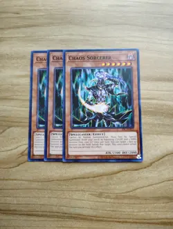 Yu-Gi-Oh! - Chaos Sorcerer 3X - Complete Playset Of Common Cards - Image 1