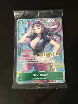 One Piece Card Game Heroine's Cup WINNER Promo Pack (Sealed) - Image 1