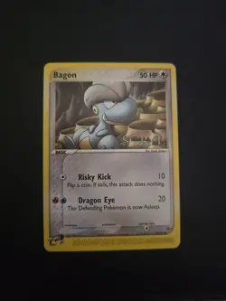 Bagon 50/97 Promo Scrye Magazine Pokemon Card LP - Image 1