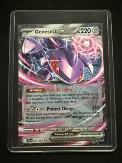 Genesect ex 067/086 SV Black Bolt Double Rare Pokemon TCG Card NM - Image 5