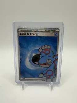 Custom Pokemon Kyogre Hand Painted Art Card - Image 1