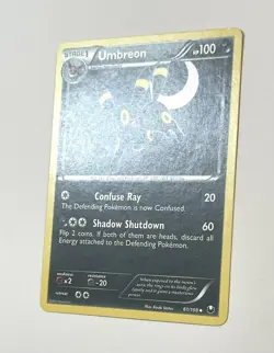 Umbreon 61/108 - B&W Dark Explorers - Pokemon Card Uncommon - LP/MP Mod Play - Image 2
