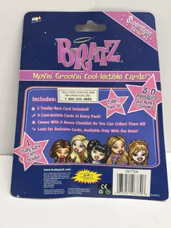 2003 BRATZ Movin Groovin 3-D Collectible Cards -2 Packs-RARE-VINTAGE-NEW! - Image 2