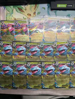 Pokemon Mega Evolutions Mega Venusaur 40 Card Lot Bulk 013 Promo 003/132 NM - Image 3