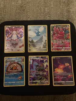 Pokemon TCG Crown Zenith gallery 8 Card Lot - Diancie, Swablu, Absol ,etc - Image 1