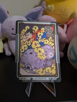 Pokai Gaku Art Yeuh Koga's Weezing Trainer Card 157/152 Pokemon UR Custom Card - Image 1
