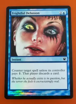 1x Frightful Delusion | FOIL | Innistrad | MTG Magic Cards - Image 1