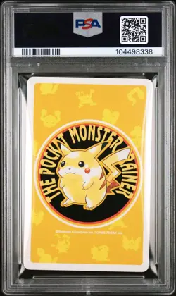 PSA 10 GEM MINT Pokemon Yellow Playing Card - Krabby 8 of Hearts (POP 1) - Image 3