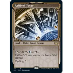 Raffine's Tower (showcase) M/NM Magic: The Gathering MTG Streets Of New Capenna - Image 1
