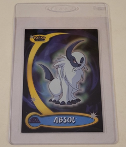 2004 POKEMON Absol #1 HOLO SILVER FOIL Advanced Challenge CARD NM/MT Topps CCG - Image 1