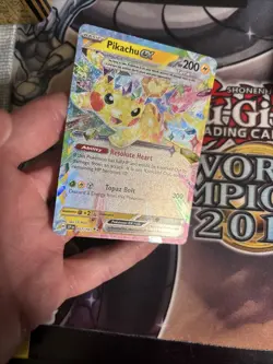 (PK) Pokemon Pikachu TCG Surging Sparks EX Double Rare Holo Card 057/191 VLP - Image 2