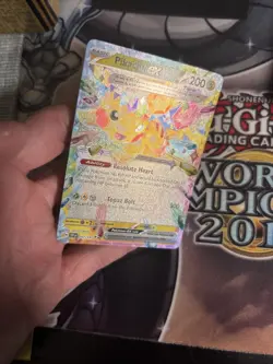 (PK) Pokemon Pikachu TCG Surging Sparks EX Double Rare Holo Card 057/191 VLP - Image 3