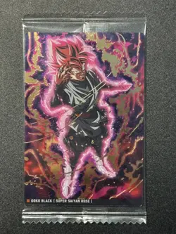 Dragon Ball ItaJaga Card Vol.2 Bandai Japan Goku Black SSR 2-09 SR Sealed ZR29 - Image 1
