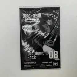 Lot of (26) DBS Card Game Fusion World Tournament Pack 08 English Sealed - Image 2