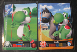 YOSHI 2-CARD LOT 2017 AMIIBO MARIO SPORTS SUPERSTARS #24/#25 Golf & Horse EX-NM - Image 1