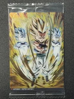 6-23 SR Gotenks Super Saiyan Dragon Ball Itajaga Super Trading Card Sealed ZR29 - Image 1