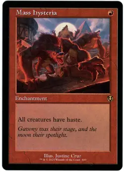 Mass Hysteria (Retro Frame) 0400 - Innistrad Remastered - MTG - Image 1