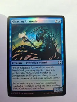 Gitaxian Anatomist Foil #52 Phyrexia All Will Be One MTG Magic Blue Wizard NM - Image 1