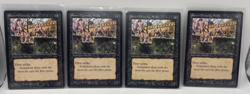 MAGIC THE GATHERING STONE THROWING DE VILS X 4 BETA NEAR MINT/ MINT 1993 - Image 1